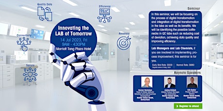 Innovating the Lab of Tomorrow