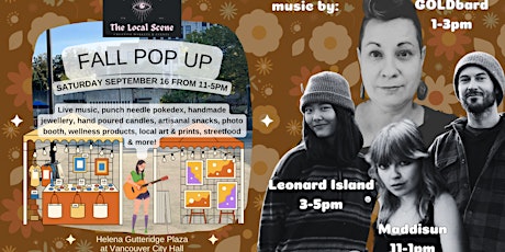 Fall Pop Up - music by Leonard Island, GOLDbard, and Maddisun