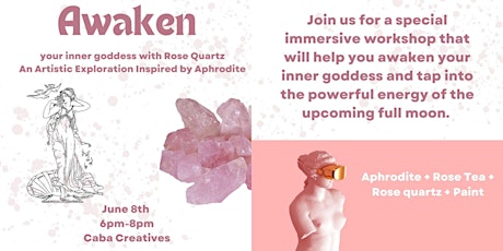 Awaken w Rose Quartz:A Healing + Artistic Exploration Inspired by Aphrodite
