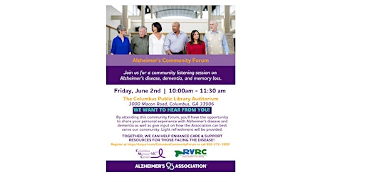 Alzheimer's Community Forum