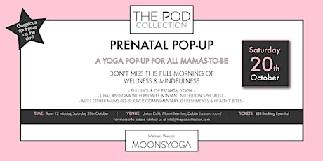 A YOGA POP-UP for ALL MAMAs-TO-BE primary image