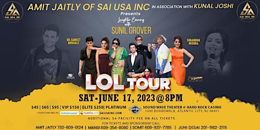 LOL - Laughter Evening With SUNIL GROVER & SUGANDHA MISHRA Live primary image
