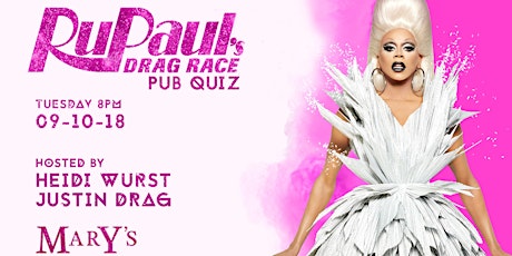 RuPaul’s Drag Race Pub Quiz // Mary’s // Tuesday 9th October primary image