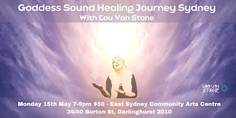 Sound  Healing Journey Sydney with Lou Van Stone primary image
