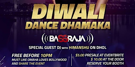 Omaha Bollywood Night - Diwali Dance Dhamaka primary image