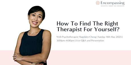 How to find the right therapist for yourself? primary image