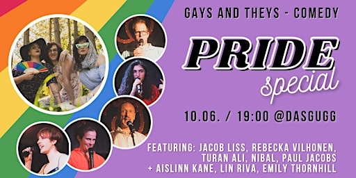 PRIDE SPECIAL: Gays and Theys - Comedy primary image