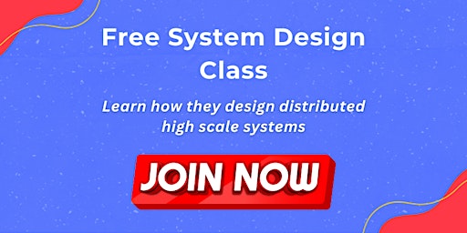 Free System Design Class primary image