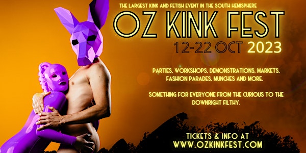 Oz Kink Fest Event Tickets October 2023