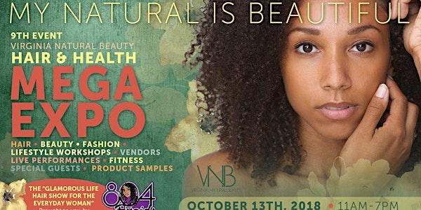 2018 Virginia Natural Beauty Hair & Health MEGA Expo - Guest Tickets