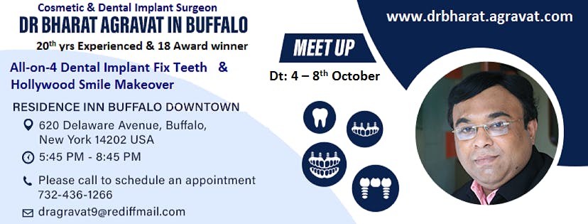 Talk on All on 4 Dental Implants fix teeth & Hollywood Smile at Buffalo NYU