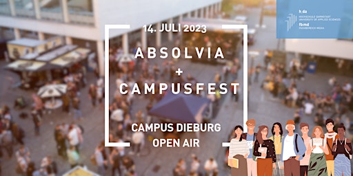 Hauptbild für Campusfest Dieburg und Absolvia Media 2023