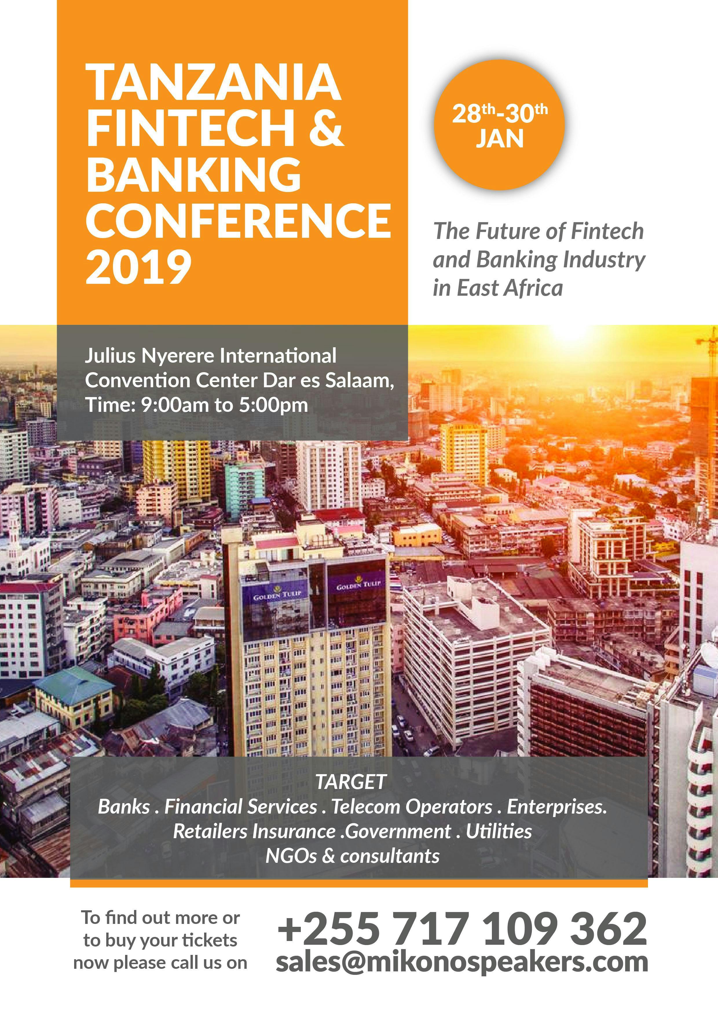 Tanzania Fintech and Banking Conference 2019