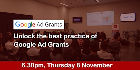 Unlock the best practice of Google Ad Grants primary image