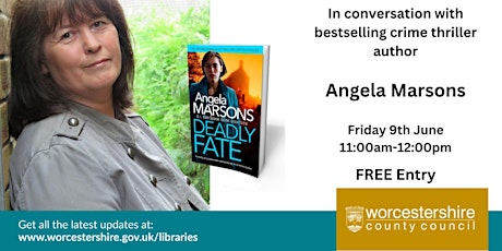 Online: In Conversation with Bestselling Crime Author Angela Marsons