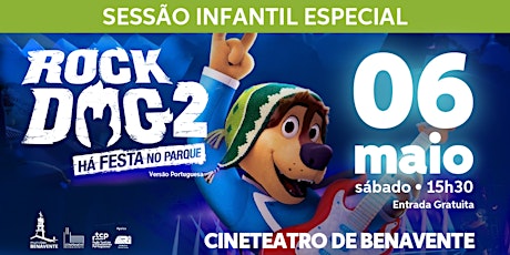 Cinema Digital "Rock Dog 2: Há Festa no Parque"