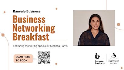 Business Networking Breakfast with marketing specialist Clarissa Harris primary image