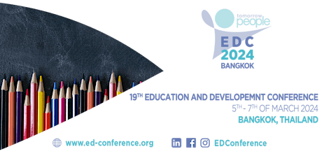 19th Education and Development Conference [EDC2024]