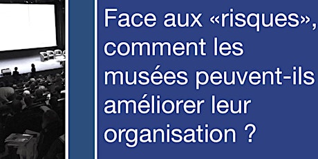 Image principale de Soirée débat-déontologie - Face aux "risques", comment les musées peuvent-ils améliorer leur organisation ?