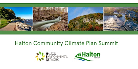 Climate Summit For The Halton Community Climate Plan
