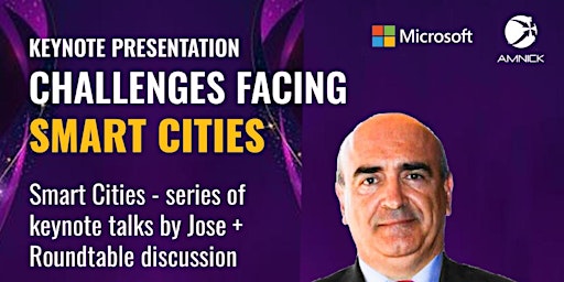 'Beyond Smart Cities' -Jose Antonio Ondiviela (Smart Cities Microsoft) primary image