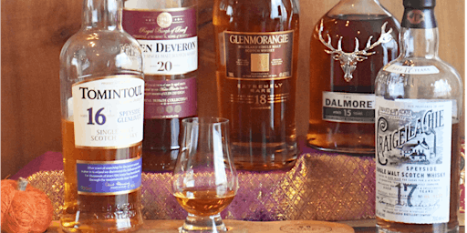 5 Scotch Whisky high-end 15 to 20 years old - online tasting – enjoy! primary image