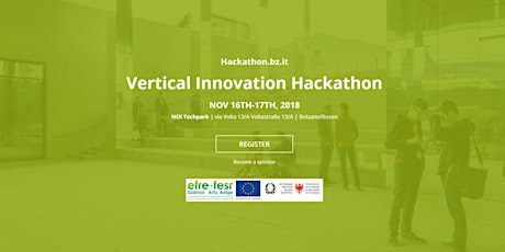 Immagine principale di Vertical Innovation Hackathon 2018  