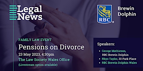 Family Law event: Pensions on Divorce primary image