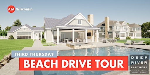 AIA WI Third Thursday – Beach Drive Pool House Private Tour  primärbild