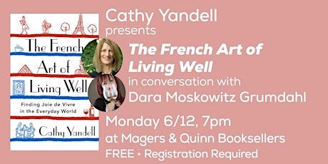 Cathy Yandell in conversation with Dara Moskowitz Grumdahl