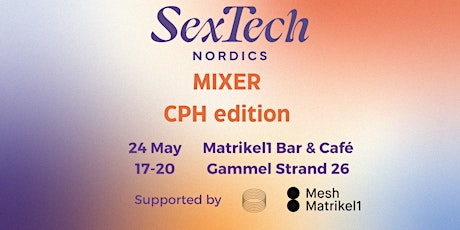 Primaire afbeelding van SexTech Mixer - Copenhagen edition