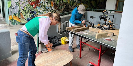 Upcycling at Girdlestone Community Centre with Archway Upcycling Group