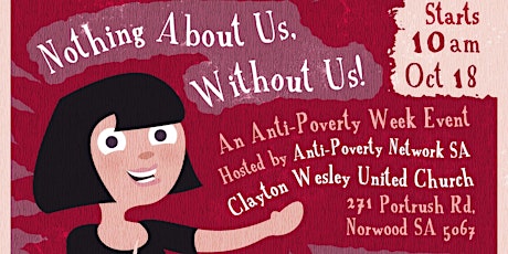 Nothing About Us, Without Us!! An Anti-Poverty Week Event primary image