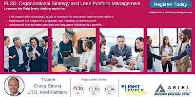 FL3D: Strategic Portfolio Management with Flight Levels -May 13-16, 2024 primary image