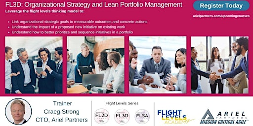 Primaire afbeelding van FL3D: Strategic Portfolio Management with Flight Levels -May 13-16, 2024