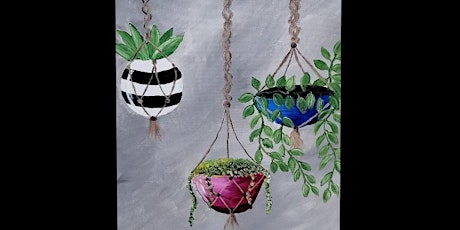 Paint & Sip - Hanging Plants