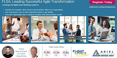 FLSA: Powering Agile Transformations with Enterprise Kanban - June 6-9,2023