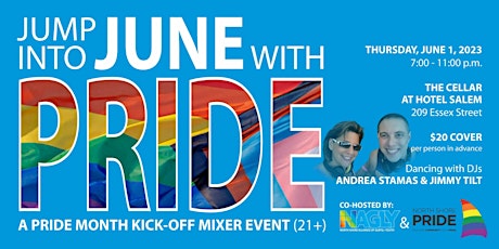 JUMP INTO JUNE WITH PRIDE! Co-Hosted by North Shore Pride & nAGLY