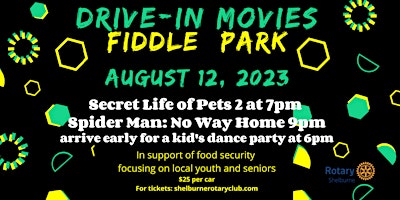 Drive-in Movie in Fiddle Park primary image