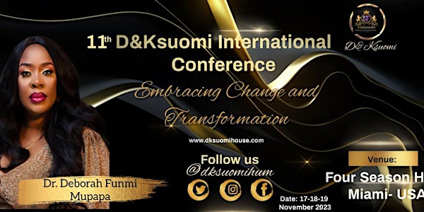 International Women Conference & DKsuomi Humanitarian Awards