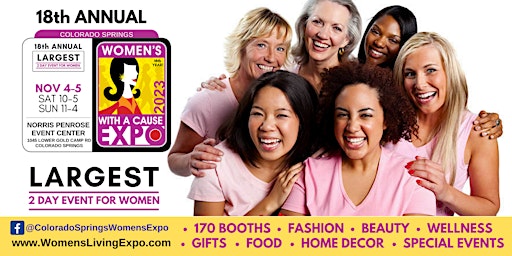 Colorado Springs Women's Expo With a Cause 2023 primary image