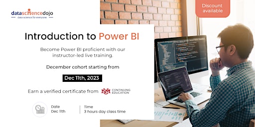 Introduction to Power BI: December Cohort primary image