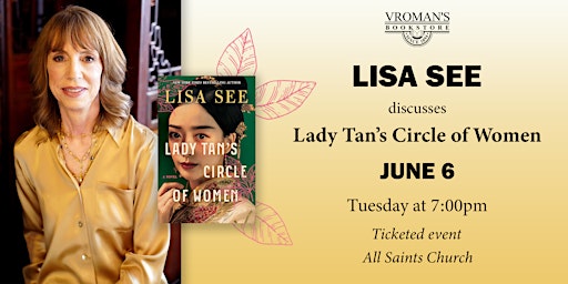 Lisa See discusses Lady Tan’s Circle of Women primary image