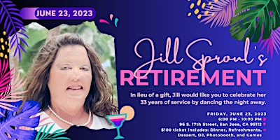 Jill Sproul's Retirement Celebration
