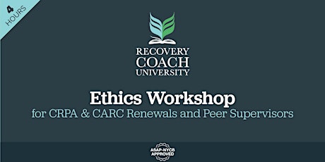 4 Hr. Ethics Workshop  for CRPA and CARC Renewal (May 2024)