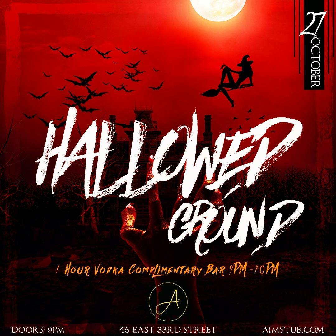 Hallowed Ground at Ainsworth Midtown Halloween Party (Open Vodka Bar 9-10pm)