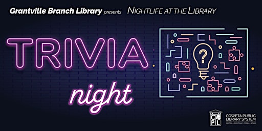 Trivia Night - Nightlife at the Library primary image