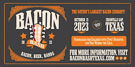 2023 Bacon Bash Texas General Admission Tickets
