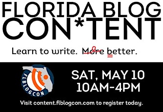 FLBlogCon*Tent Writing Conference and Workshop primary image