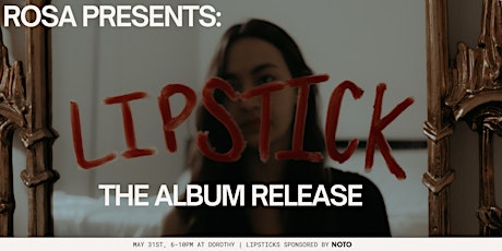 LIPSTICK - album release!